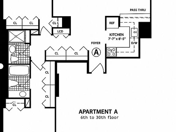 2nd image of 30 W 61st St APT 11A