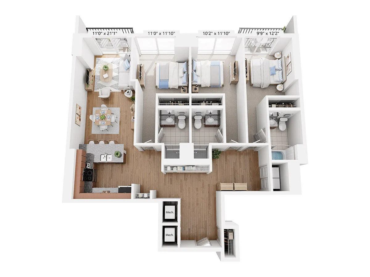 Floor plan C5