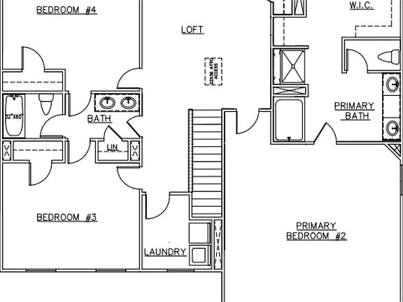 2nd Floor w Optional Bath