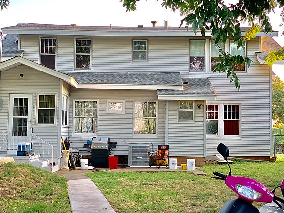 Back view of house