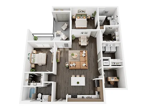 Floor plan B4