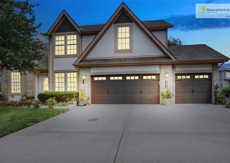 8519 North Chalmers Avenue Twilight Front - Open 2 Story Floor Plan