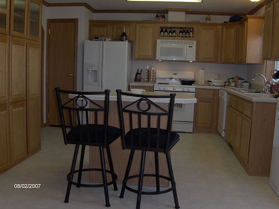 Kitchen view from dining room