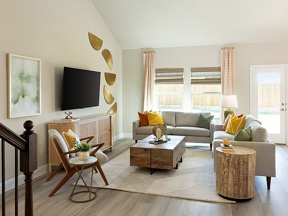 Enjoy the cozy living room after a long day