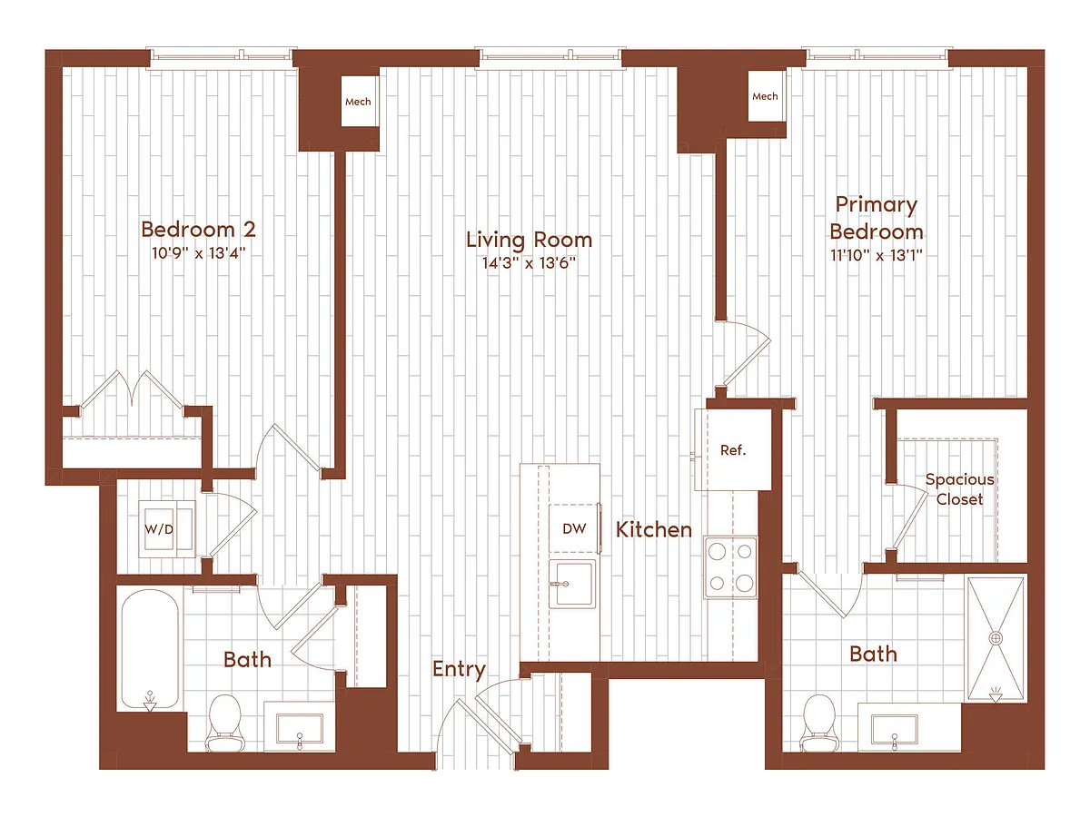 Floor plan B4