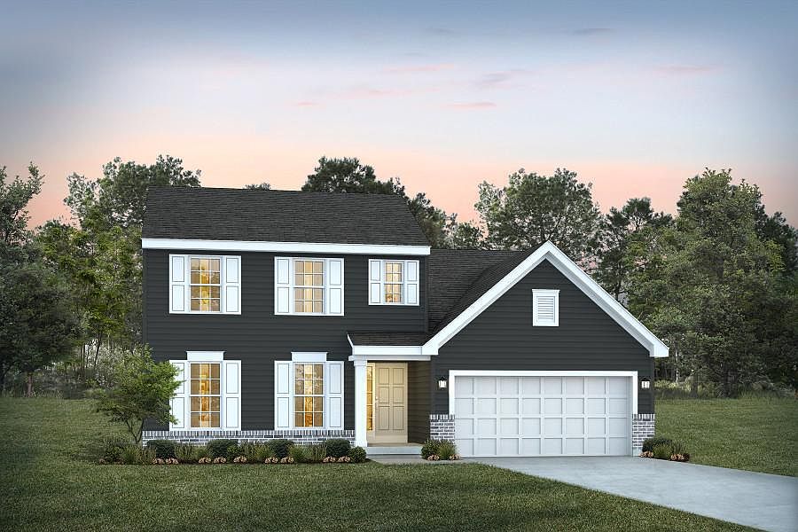 Elevation A with Brick