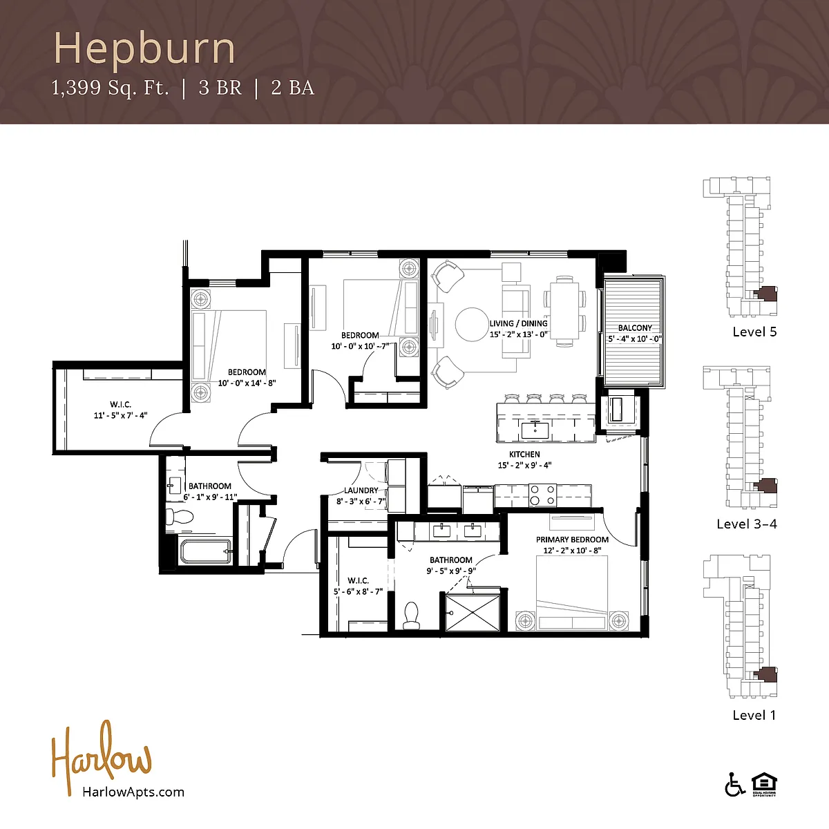 Floor plan Hepburn