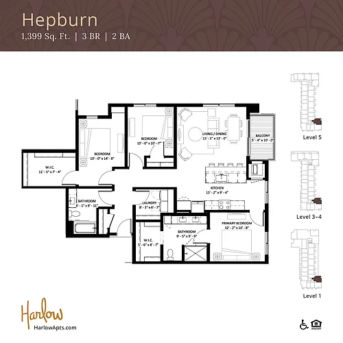 Floor plan Hepburn
