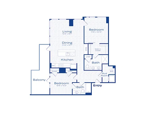 Floor plan Rigby B3