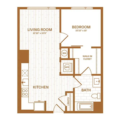 Floor plan A101