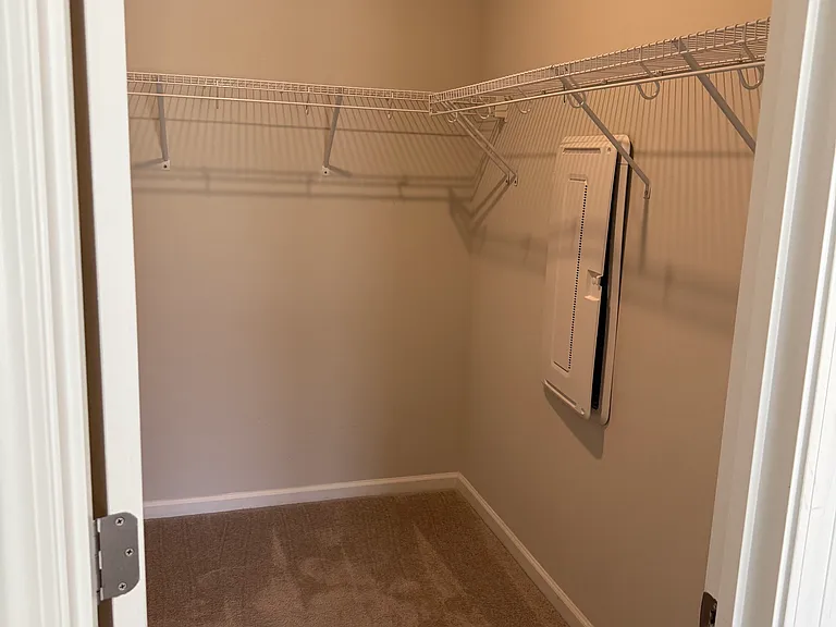 Master walk-in closet