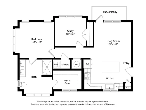 Floor plan CH Type A
