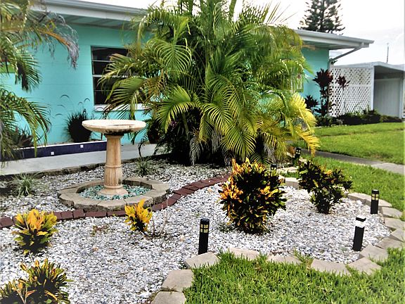 Beautiful, maintenance free landscaping. 