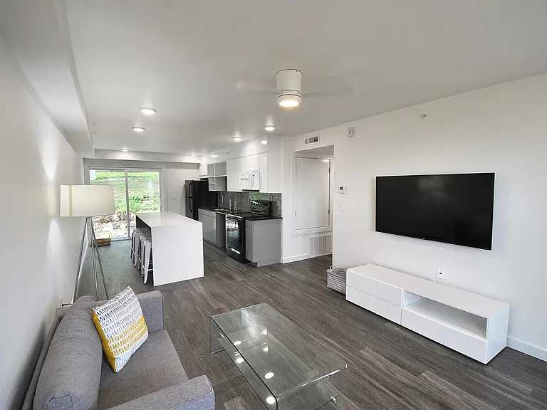 Staged living area