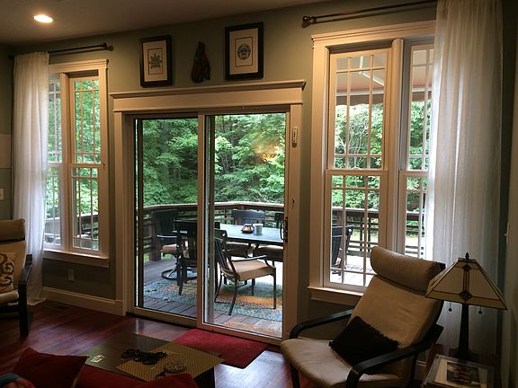 Family room to back deck