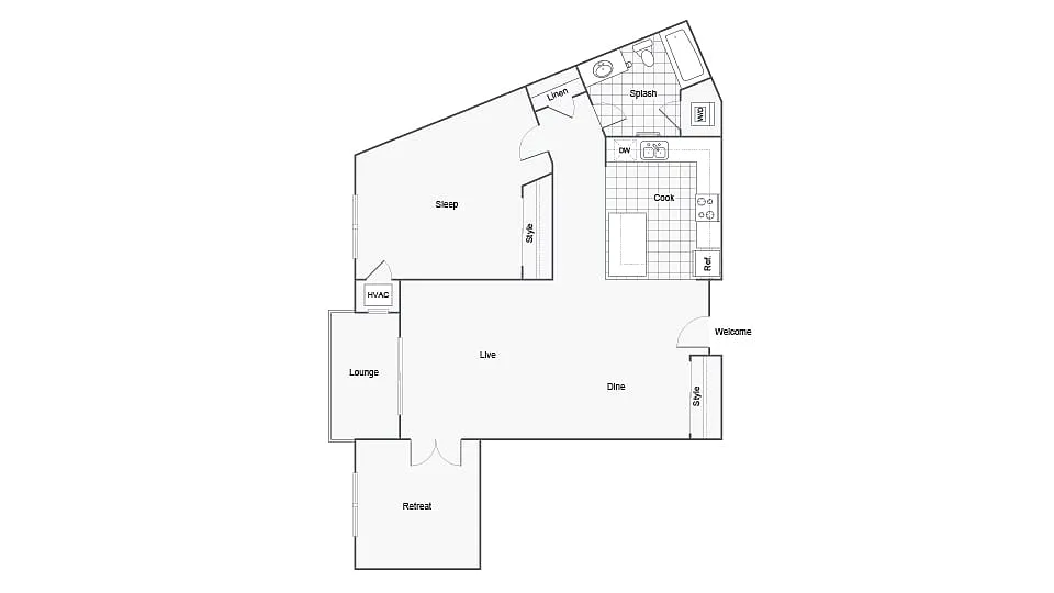 Floor plan Lenox