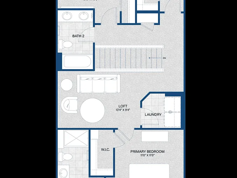 Upstairs Floor Plan