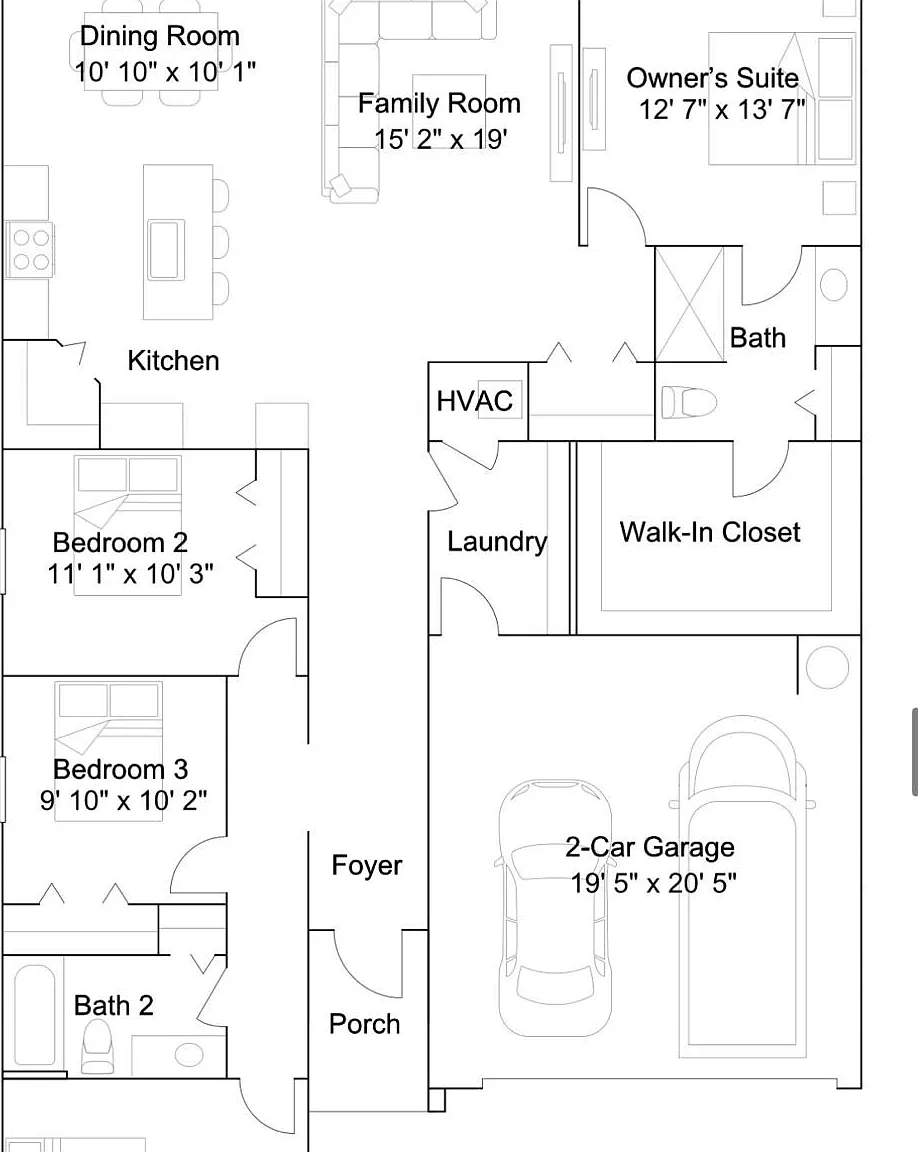 4 bed, 1824 sqft, $2,450 — Photo 2