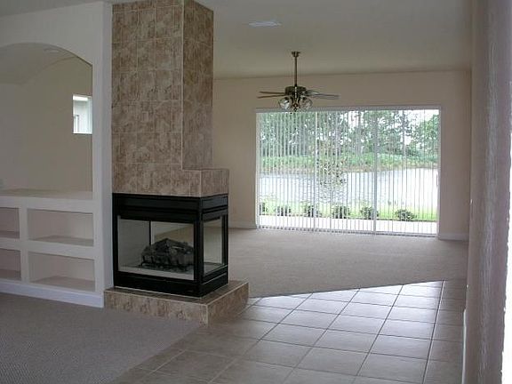 Family room before new floor