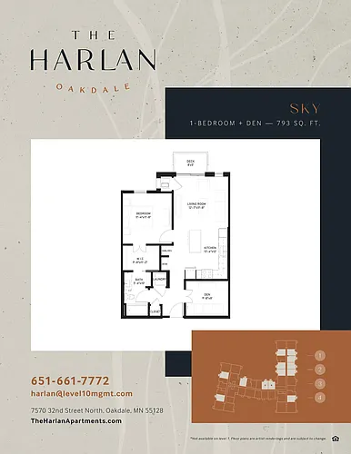 Floor plan Sky | + Den