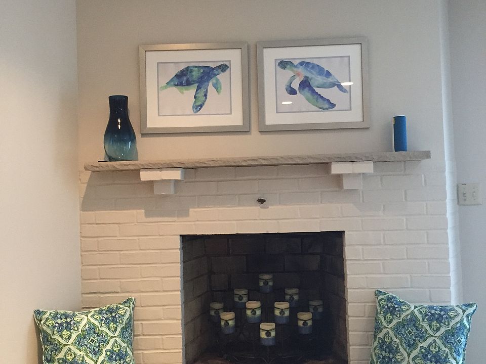 Fireplace in Family Room