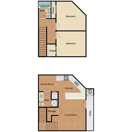 Floor plan Plan D3
