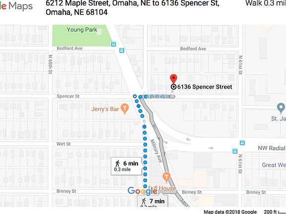 6 Min Walk to Waiting Room