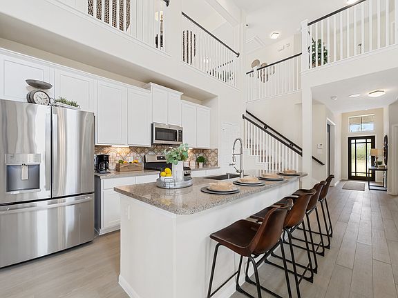 Striking kitchen with island