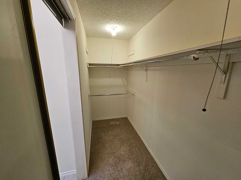 Master bedroom closet