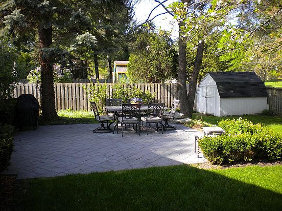 Large patio