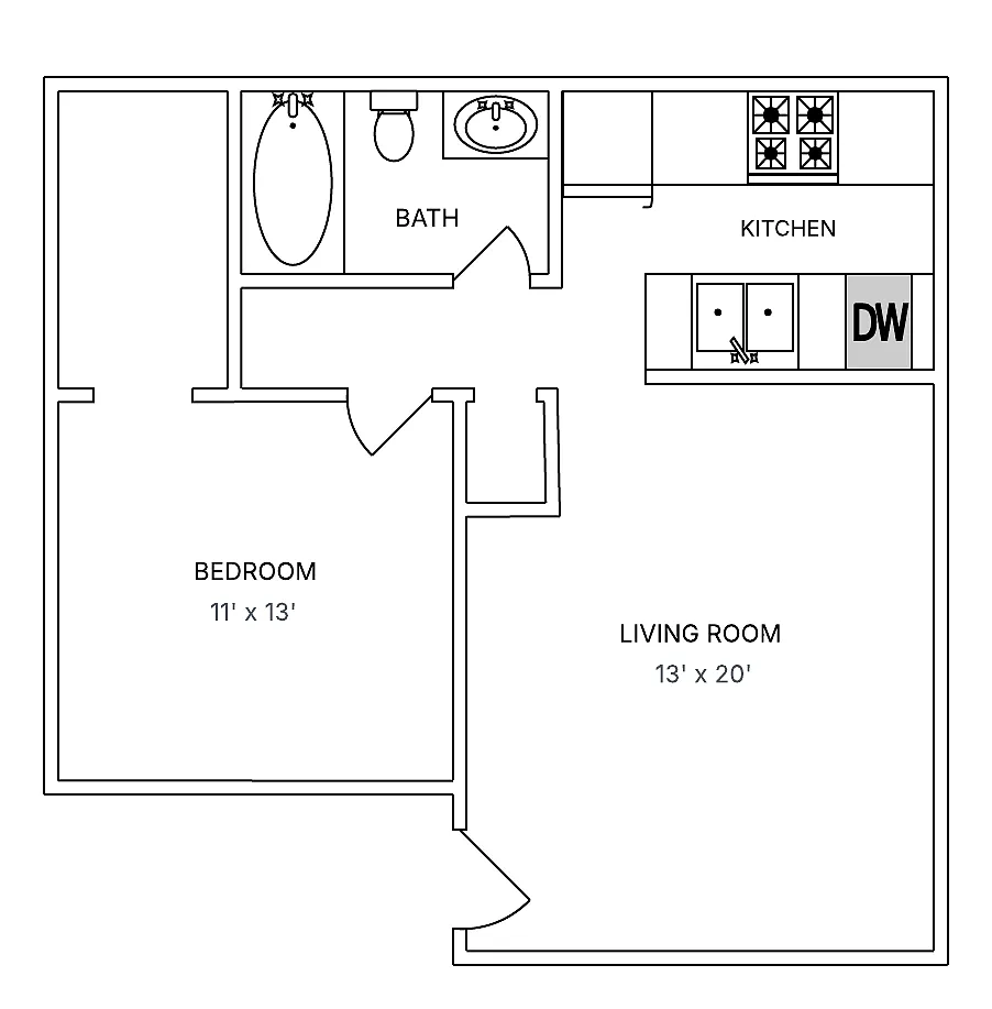 Floor plan A