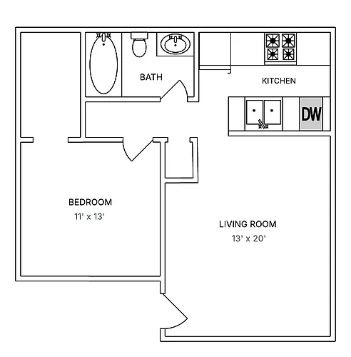 Floor plan A