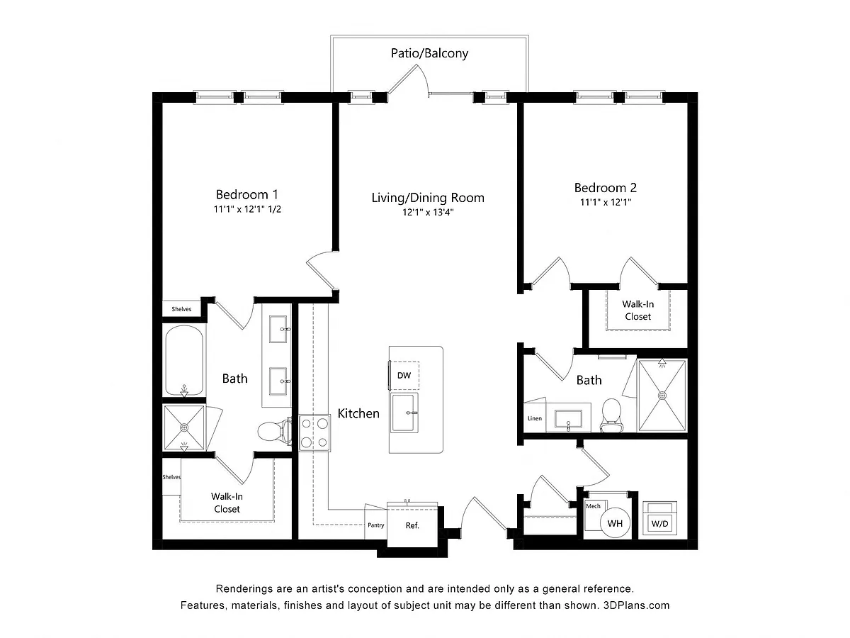 Floor plan Reviver
