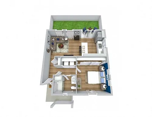 Floor plan The Alcove