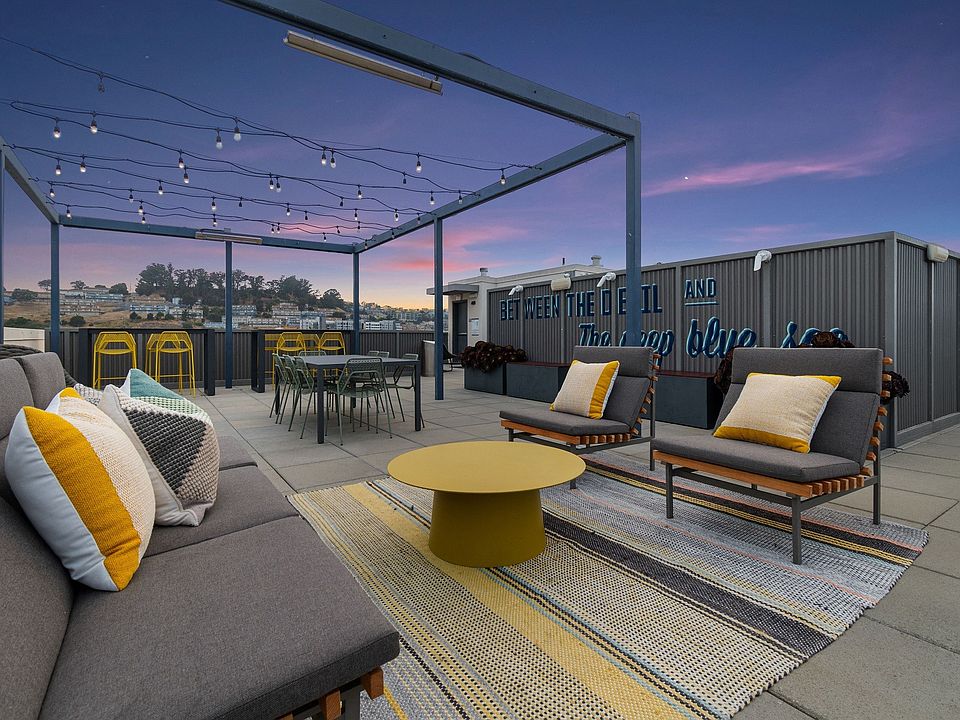 Relax on our beautiful rooftop overlooking San Francisco
