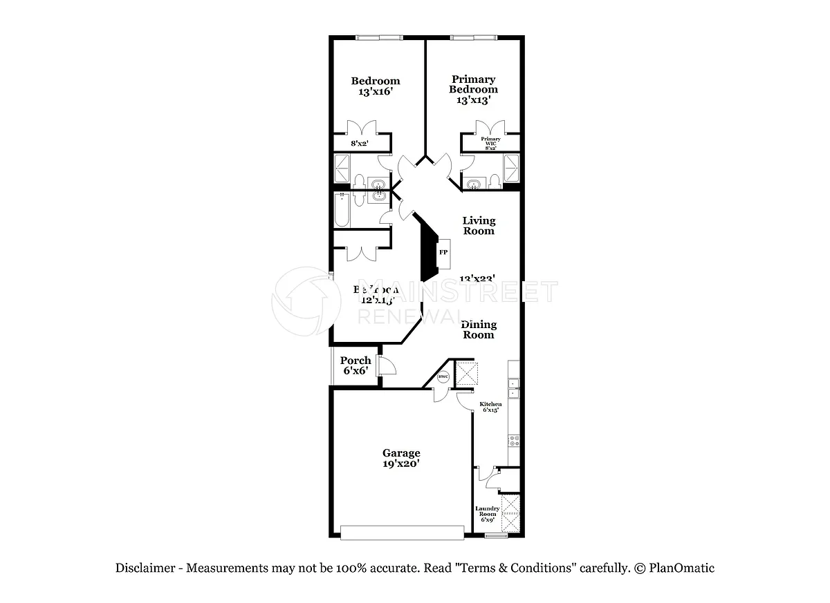Floor Plan - 6016 Vixen Way