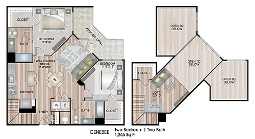 Floor plan Genesee