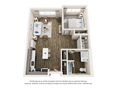Floor plan A1a