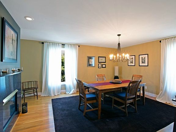 Large formal dining room