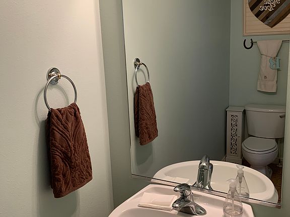 powder room off entry