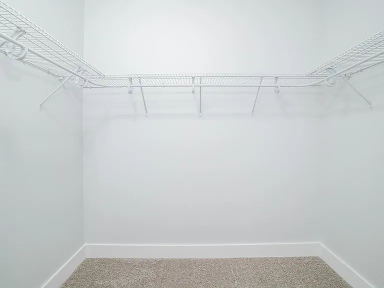 Master bedroom walk-in closet