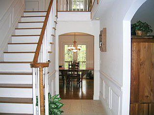 Two story foyer - greet your guests in style