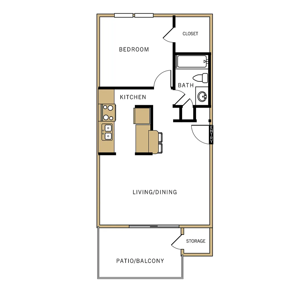 Floor plan The 612