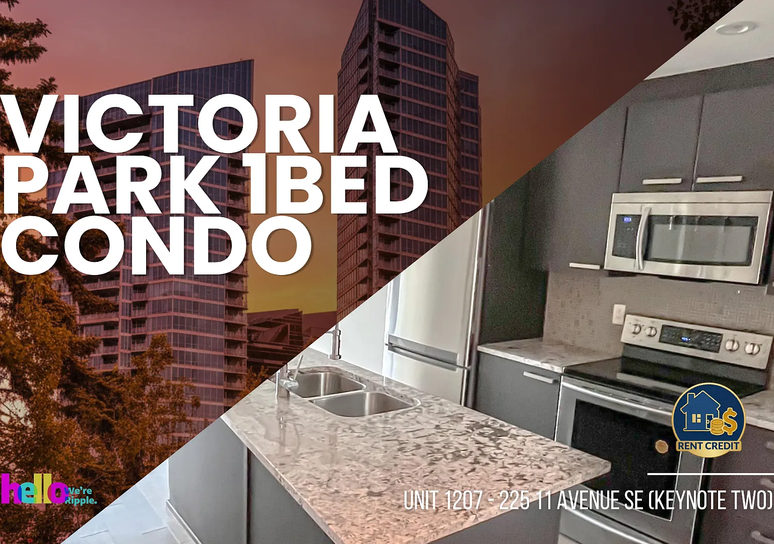 225 11 Avenue SE (Keynote Two) - Unit 1207, Calgary - Unit 1207 — Photo 1