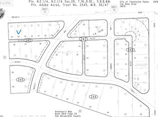 2 Mile Rd LOT 34-29, Twentynine Palms, CA 92277
