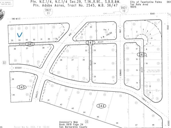 2 Mile Rd Lot 34-29, Twentynine Palms, CA 92277