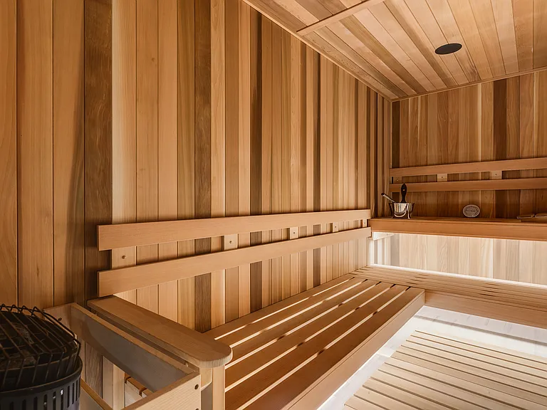 Dry Heat Sauna at The Grove Fitness and Health Center