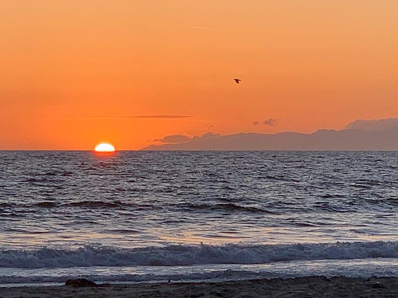 Watch sunset from you living room