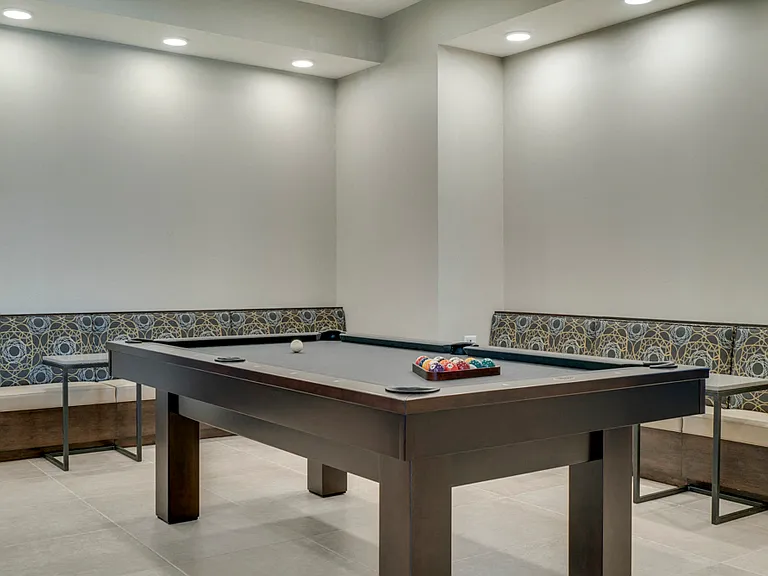 Our party room is great for an evening with friends.