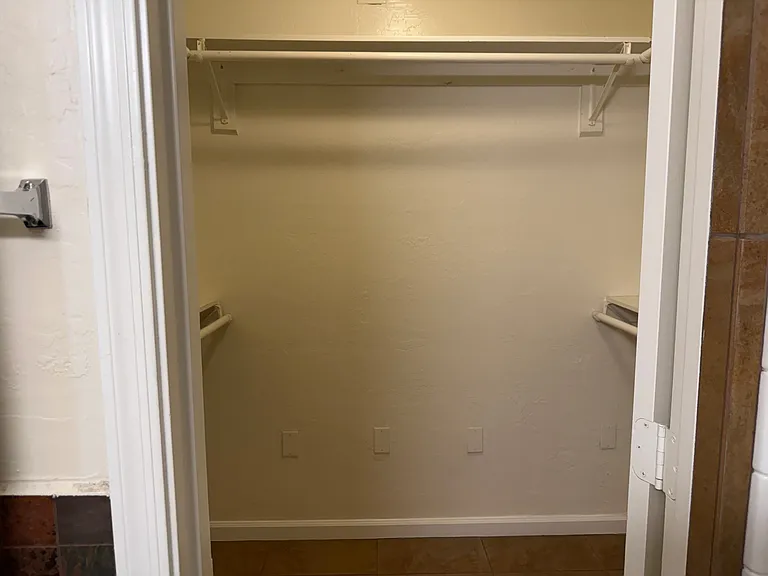 Main bedroom walk-in closet